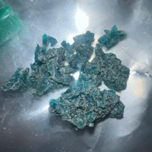 Blue MDMA crystal picture