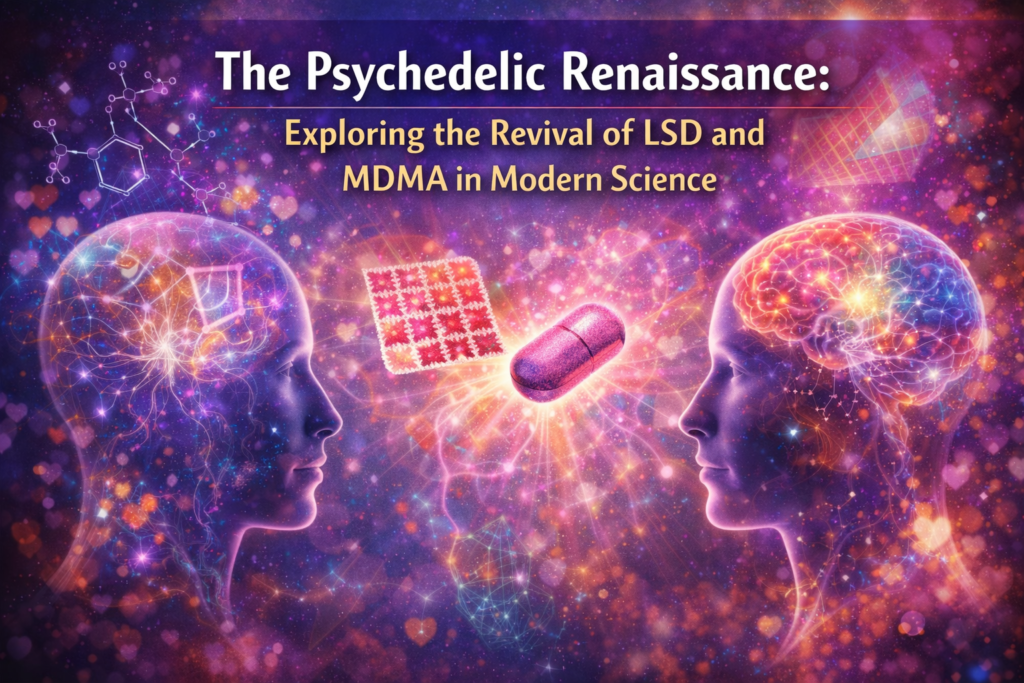 LSD and MDMA in modern science